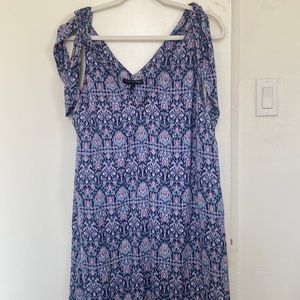 Blue and pink Banana Republic Maxi dress size XL